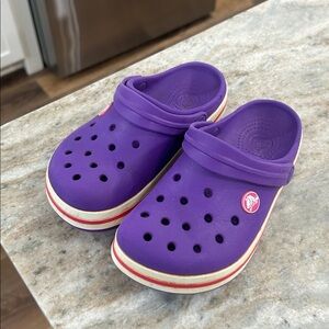 CROCS Crocband II Toddler’s Size C12/C13 Purple